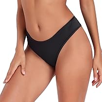 Modibodi Menstruatie Badmode Hi Taille Bikini Korte Licht-Matige Absorptie, Zwart, 3XL