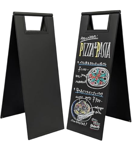 Amazon | 友屋 発泡貼り込み式フロア-スタンドLブラック 58986BLK