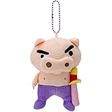 ティーズ キーホルダー クレヨンしんちゃん ぬいぐるみマスコット ぶりぶりざえもん KS-5518746BU H12xW8.5xD4cm