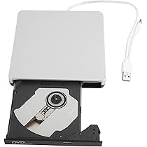 PC用DVDドライブコンピュータCD USB 3.0ポータブル外付け光学式ドライブCD-ROM/DVD-ROMプレーヤー（Windows 10および8用）ラップトップデスクト n5ksbvb DVDドライブ 外付け USB3.0 CDドライブ ポータブルドライブ CD