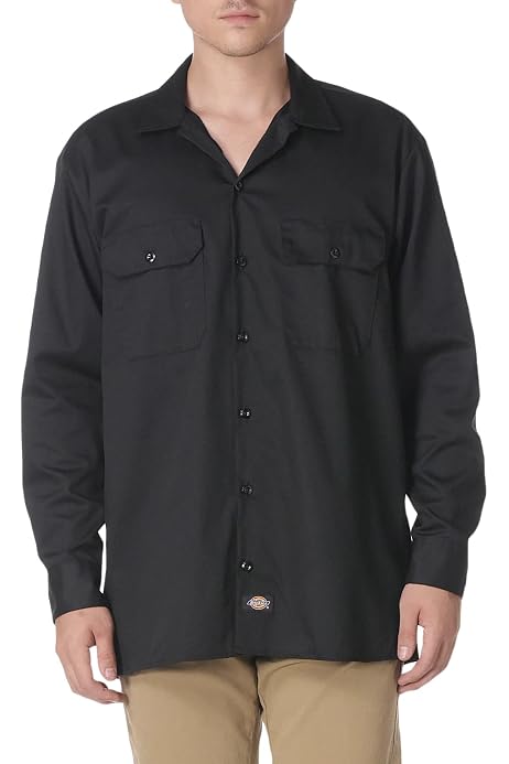 Dickies Men's Long Sleeve Work Shirt 