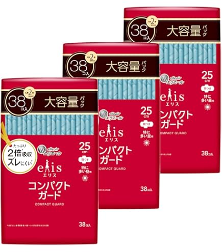 Amazon.co.jp: エリス コンパクトガード 羽つき 36cm 36枚 特に多い夜
