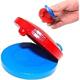 木製カスタネット カスタネットスズキ 打楽器 カスタネット 木製 パーカッション 教育用 遊戯用 天然木製 幼児 小学校 幼稚園 子供向け 知育 玩具 楽器 DIY リズム音楽学習のためのミュージカル打楽器早期教育おもちゃ