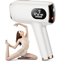 Amazon | 脱毛器【サロン級IPL光技術/刺激レス】VIO対応 髭 家庭用 顔