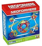 NEOFORMERS ネオフォーマー　マグネットブロック　創造力を育てる知育玩具B (62pcs)