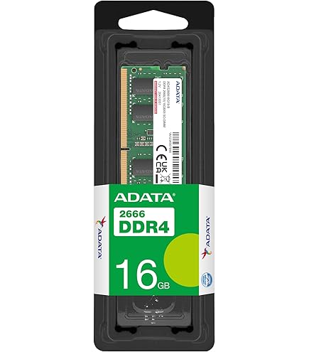 A-DATA エーデータ\r AD4U2666316G19-D Amazon.co.jp: ADATA DDR4-2666MHz デスクトップPC用 メモリ