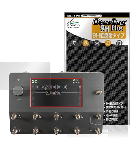 Amazon | PDA工房 Quad Cortex 対応 9H高硬度[反射低減] 保護 フィルム