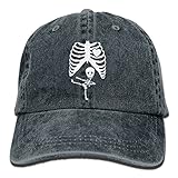 大人 デニム キャップハロウィーン 妊娠中 スケルトン 忍者 今季最新 ダンス ハット ファッション 紫外線対策 日よけ 小顔効果 プリント付き 無地 ライトブルー