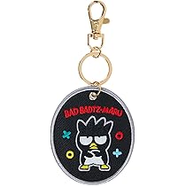 バットばつ丸　記念メダルキーホルダー　サンリオ　サンリオピューロランド メタルチャーム(バッドばつ丸)｜サンリオピューロランド