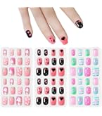 Amazon | [AiO JAPAN] ネイル チップ 子供用 パンダ 24個入り デコ