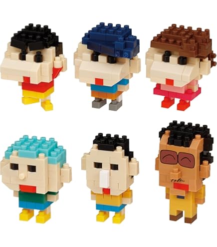 クレヨンしんちゃん ブロック 5点セット NBMC_35 ナノブロック ミニナノ クレヨンしんちゃん vol.3 | 玩具卸売