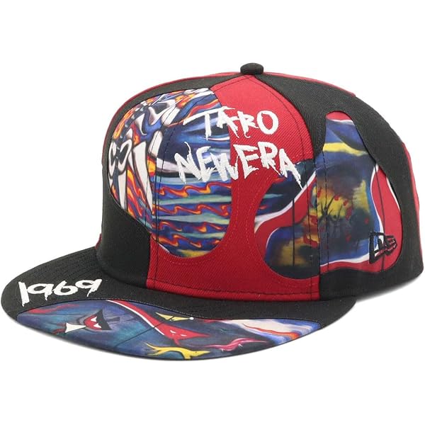 Amazon | [ニューエラ] 9FIFTY TARO OKAMOTO 岡本太郎 パッチ ブラック
