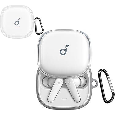 ❤️ホワイト イヤホンケース カラビナ付き SONY WF-1000XM4 イヤホン 収納 シリコン ケース 全6色 カラビナ付き