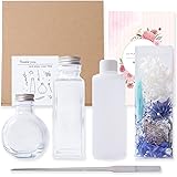 [MULCOL] ハーバリウム 手作りキット 花材 セット 自由研究 自由工作 夏休み (ブルー)