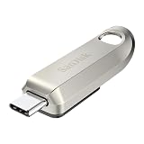 SanDisk 64GB ウルトララックス USB Type-Cフラッシュドライブ - 最大300MB/秒、USB 3.2 Gen 1、プレミアムメタルデザイン - SDCZ75-64G-G46
