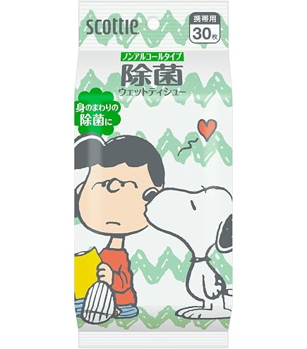 Amazon | スコッティ ウェットティシュー 除菌 アルコールタイプ 携帯