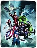 Avengers With Loki Fleece Blanket [並行輸入品]