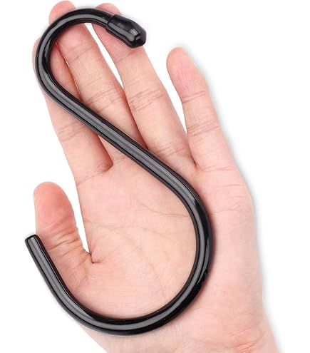 Amazon | S字フック やわらかS字フック10 モノトーン 11×7