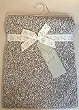 Gray Confetti Baby Blanket by Peacock Alley [並行輸入品]
