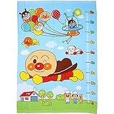 【本体綿100％】2018年 春物 アンパンマン ベビーガーゼ タオルケット ANPANMAN サックス◇80×110cm
