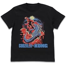 Amazon.co.jp: コスパ ゴジラvsコング Tシャツ BLACK XLサイズ 
