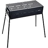 コーナン オリジナル 炭 バーベキューコンロ (BBQ) HERDE 5-8人用 使用時サイズ 幅600×奥行300×高さ700mm 重量:4kg