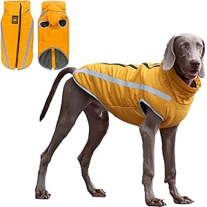 犬服 冬 裏フリース 中型犬 大型犬向け ハイネック 中綿入り マウンテンパーカー 防水 ドッグウェア 大型犬 ベスト…