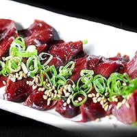 Amazon.co.jp: TheOniku 馬レバー刺し 200g 50g×4 冷凍 馬肉