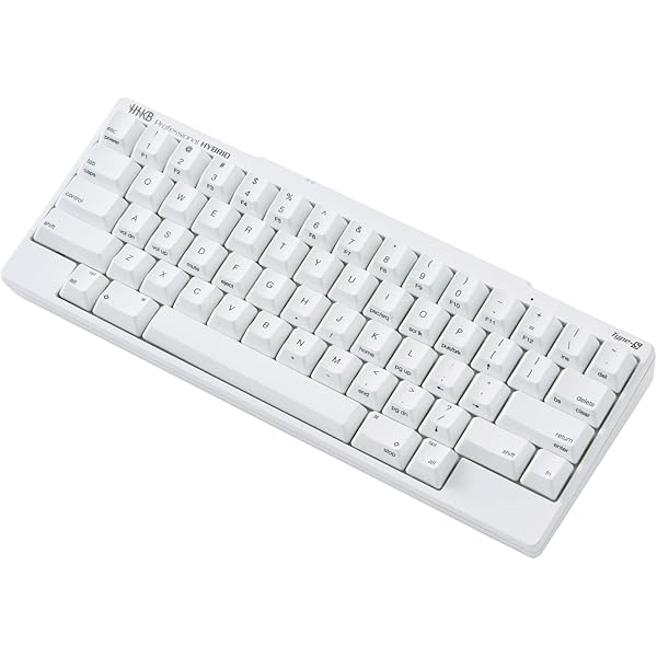 Amazon | HHKB Professional HYBRID Type-S 英語配列／雪、無刻印キー 