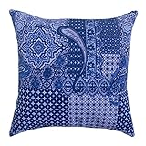 multi-sized両側プリントクッションカバーlivebycareリネンコットンスローピロパターンジッパーPillowslip枕カバーfor祭クリスマスクリスマス装飾 28*28''WITH IN