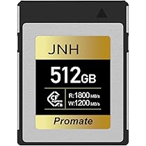 JNH CFexpressカード 512GB 超高速 2枚セット￼ 61PudYWvEpL._AC_UL210_SR210,