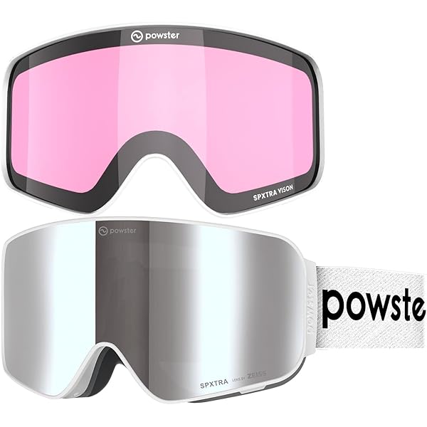 Amazon | [Powster] スキー スノーボード スケート ゴーグルSPXTRA技術