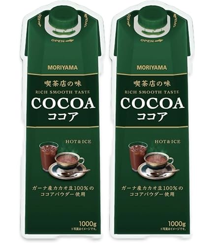 Amazon.co.jp: 守山乳業 喫茶店の味 ココア 1000g : 食品・飲料・お酒