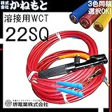 堺電業 60000-241 溶接用WCT キャプタイヤ 22SQ カラー ホルダー10m/アース5m 青色