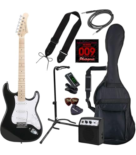 Amazon.co.jp: PhotoGenic フォトジェニック エレキギター 初心者入門