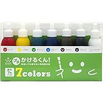 使いかけの絵の具 Amazon | 【基本色】布用アクリル絵の具 20g×7色セット | ソメラボ
