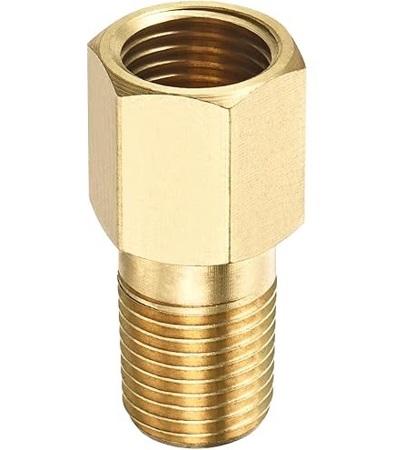 Amazon.co.jp: M METERXITY 2個 延長コネクタパイプ継手 真鍮製