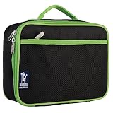 Rip-Stop Lunch Box, Black/Green