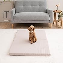 エムール ペットマット ベッド 介護 犬 XLサイズ ベージュ 3Dファイバー Amazon | エムール 3D Fiber ペットマット 犬 ベッド 介護 洗える