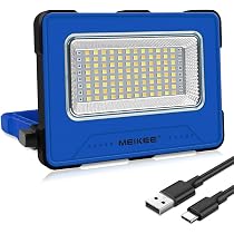 Amazon.co.jp: MEIKEE LED投光器 10000mAH 超高輝度 3000LM 充電式作業