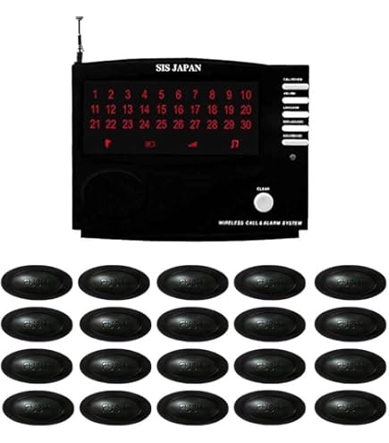 Amazon.co.jp: エコチャイム 送信機 10台セット(受信機：10窓タイプ 角