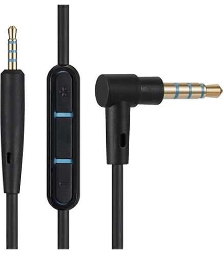 Amazon | Bose ヘッドホンコード交換用 2.5mm~3.5mmオーディオケーブル