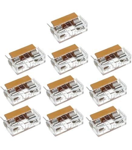 Inline Inline Screw Type 16 Gauge AWG 5Pcs For 5mm X 20mm Tube