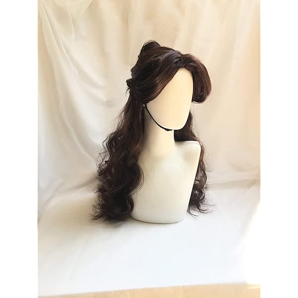 【Kao】ディズニー 美女と野獣 グリーティング風 ベル ウィッグ 🌹 . #belle #ベル #beautyandthebeast #美女と野獣