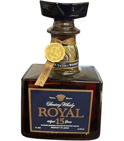 Amazon.co.jp: サントリー ローヤル 15年 ゴールドラベル 43度750ml 箱