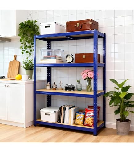 Amazon｜Rack Factory スチールラック 60×30cm 高さ75cm 3段 50kg/段