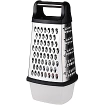 Amazon｜ボックスグレーター | 容器付きチーズおろし器,キッチン