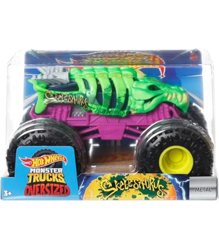 Amazon.co.jp: Hot Wheels Monster Trucks 1:24 Scale Assortment