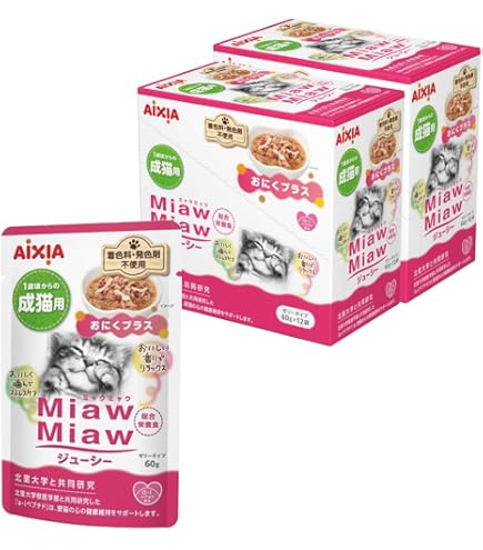 ミャウミャウ 120袋 ミャウミャウジューシー まぐろ 120袋 Amazon.co.jp