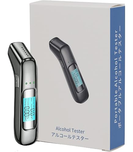 非接触アルコールチェッカー　C06 白　10個 Amazon | ポータブルアルコール検知器 C06 テスター 飲酒検知器